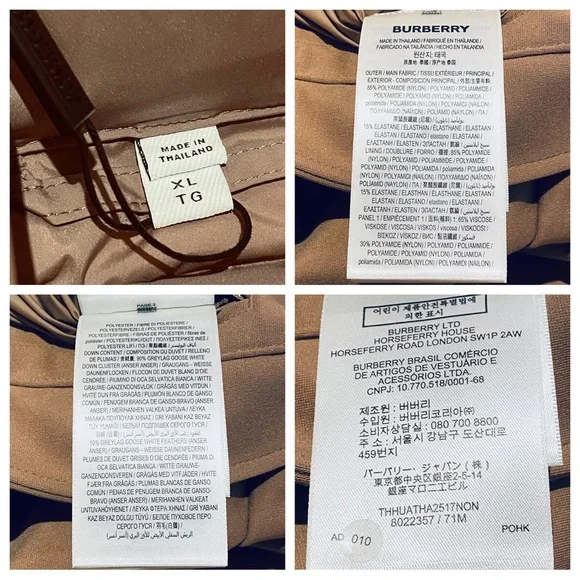 BURBERRY LONDON NEWBRIDGE PUFFER JACKET. - Picture 11 of 12